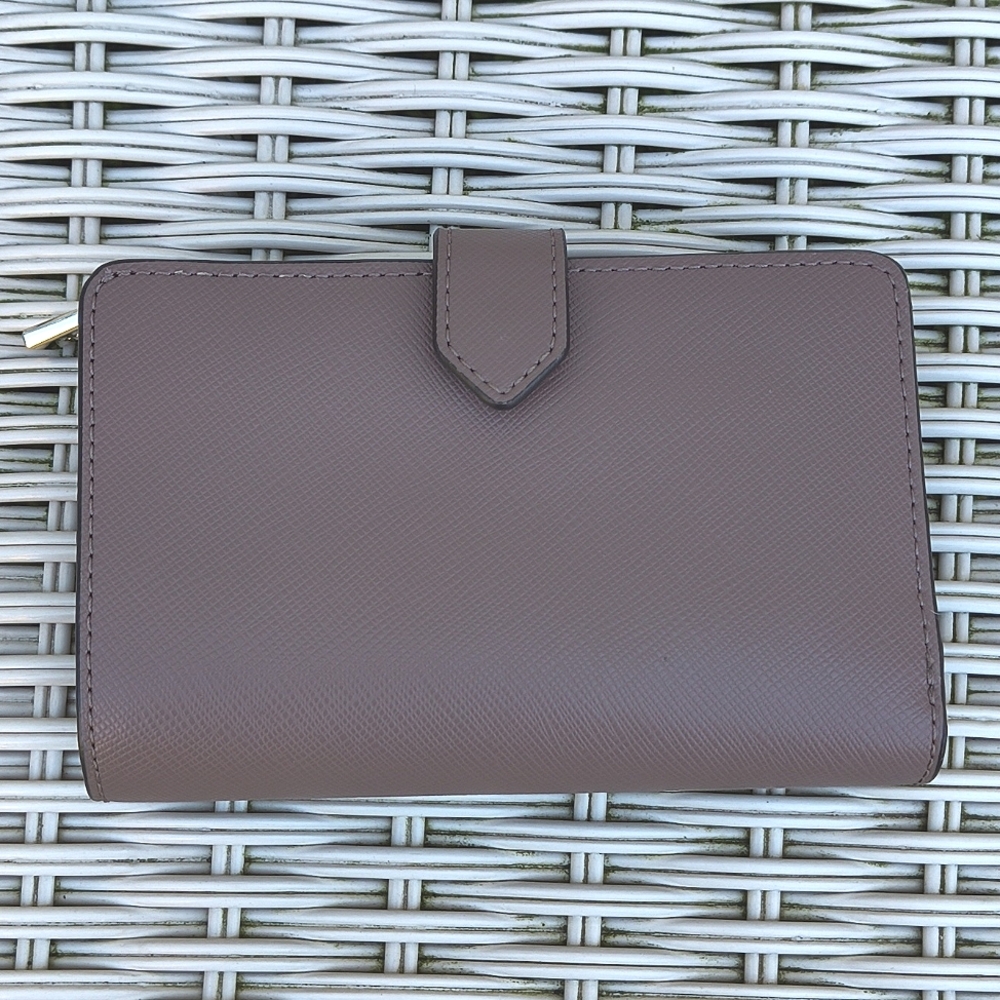 Kate Spade New York Staci Medium Compact Bifold Wallet || Dusty Mauve - Picture 4 of 12